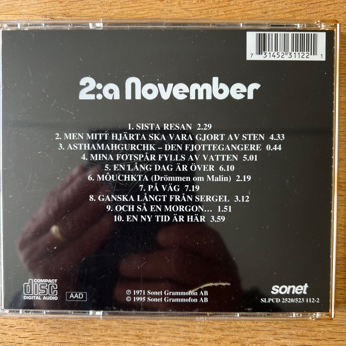 November - 2:a / CD - 1. Sweden Press. 1995 - (M-/M-)