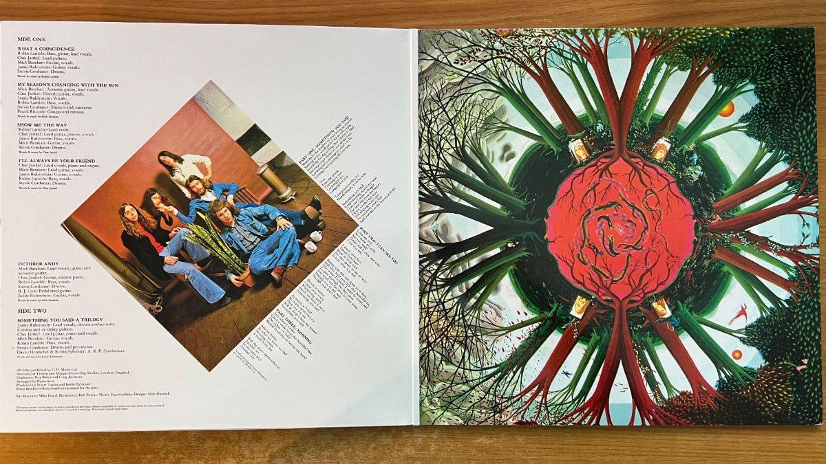 Byzantium - Seasons Changing / UK Press. 2013 - (Mint / Mint)