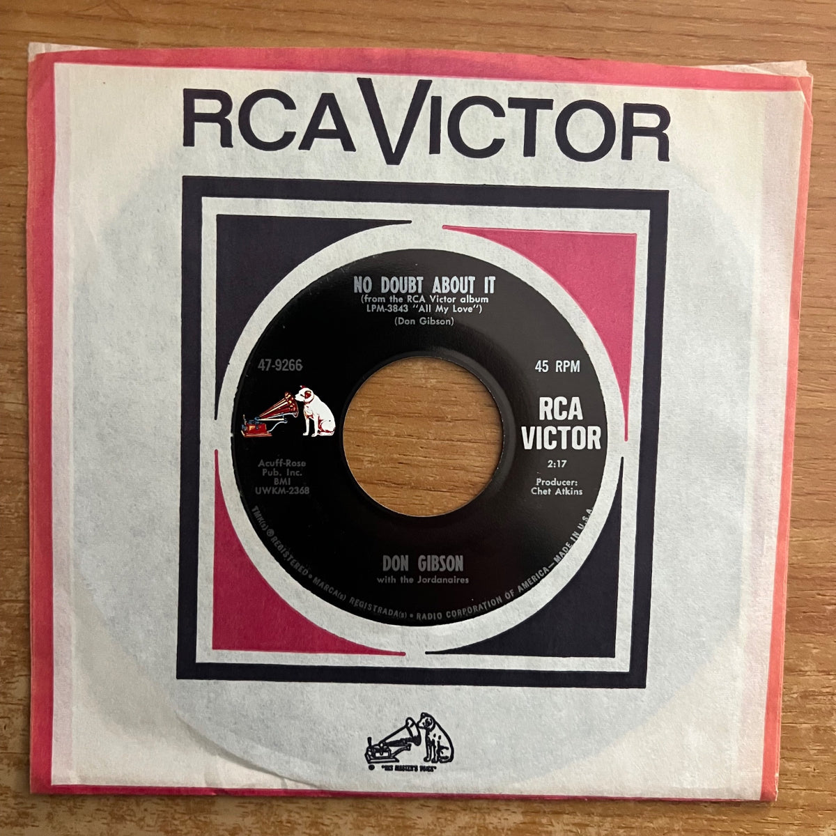 Don Gibson - All My Love / 1. US-Press. 1967 - (M-/VG++)