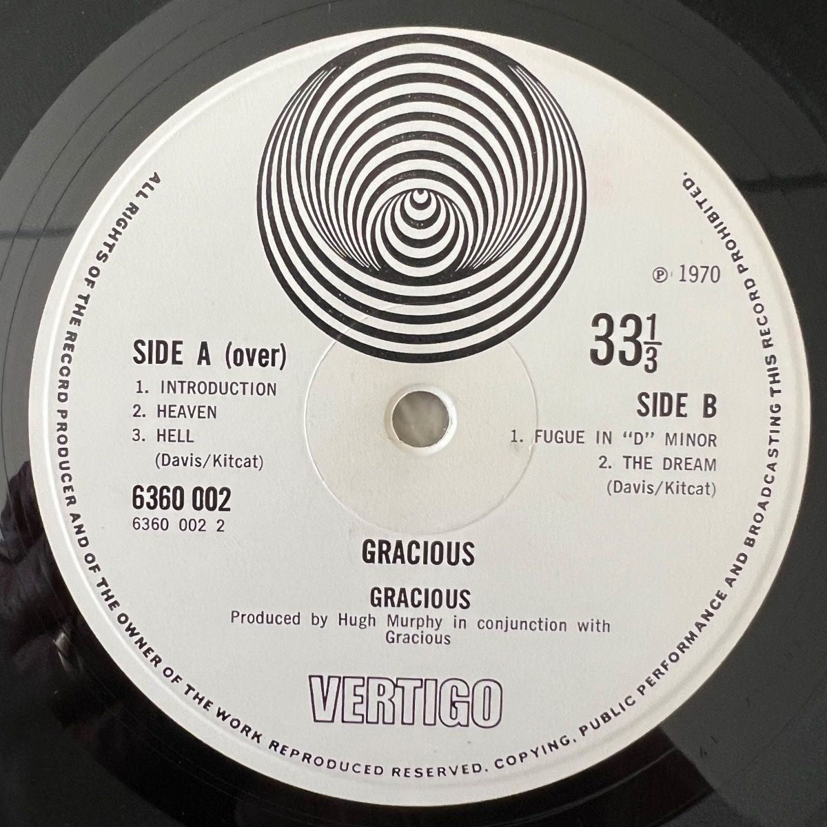 Gracious! - Same / 1. UK-Press. 1970 - (VG+/VG+)