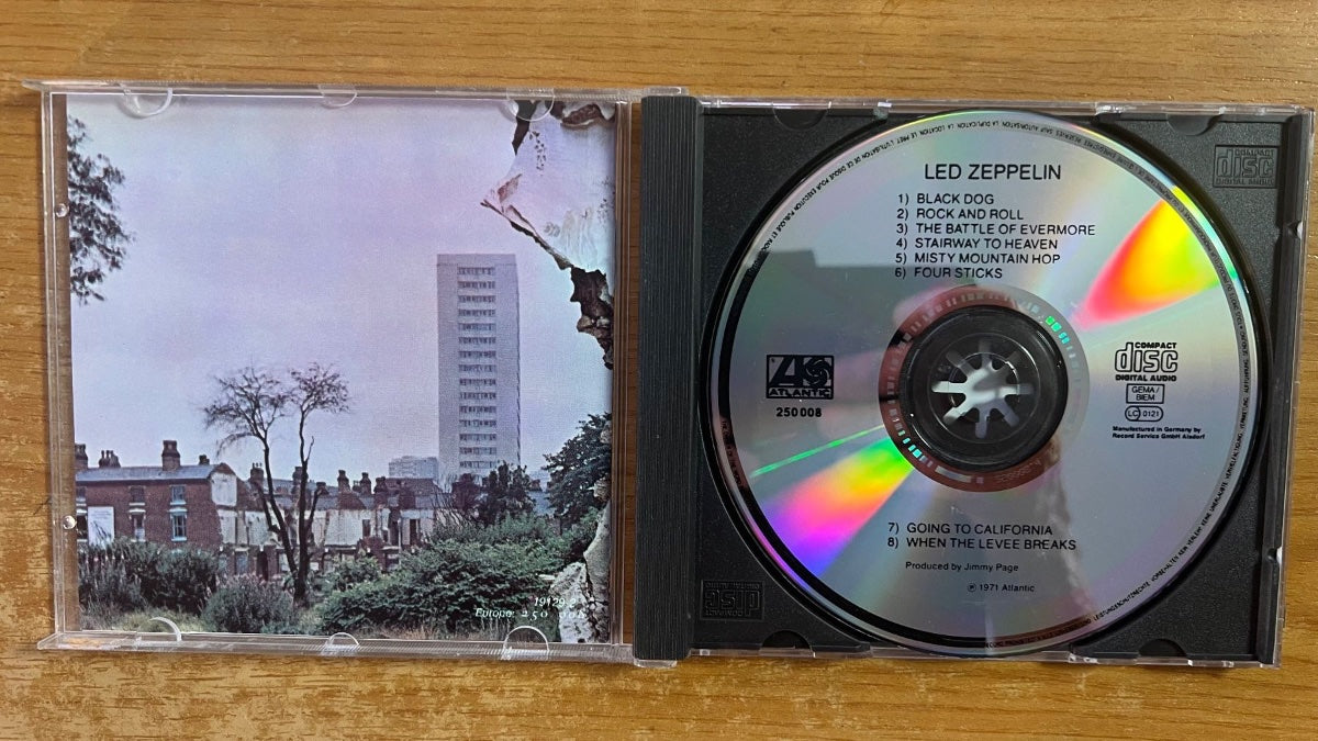 Led Zeppelin - Untitled / CD - D-Press. 1987 - (VG++/M-)
