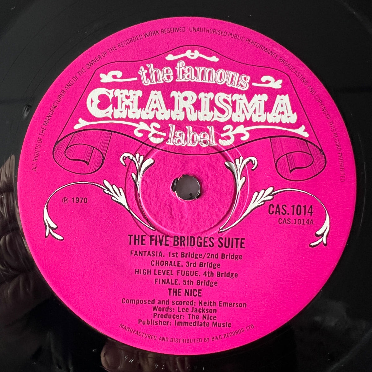 Nice - Five Bridges / 1ère édition britannique. 1970 - (M-/VG++)