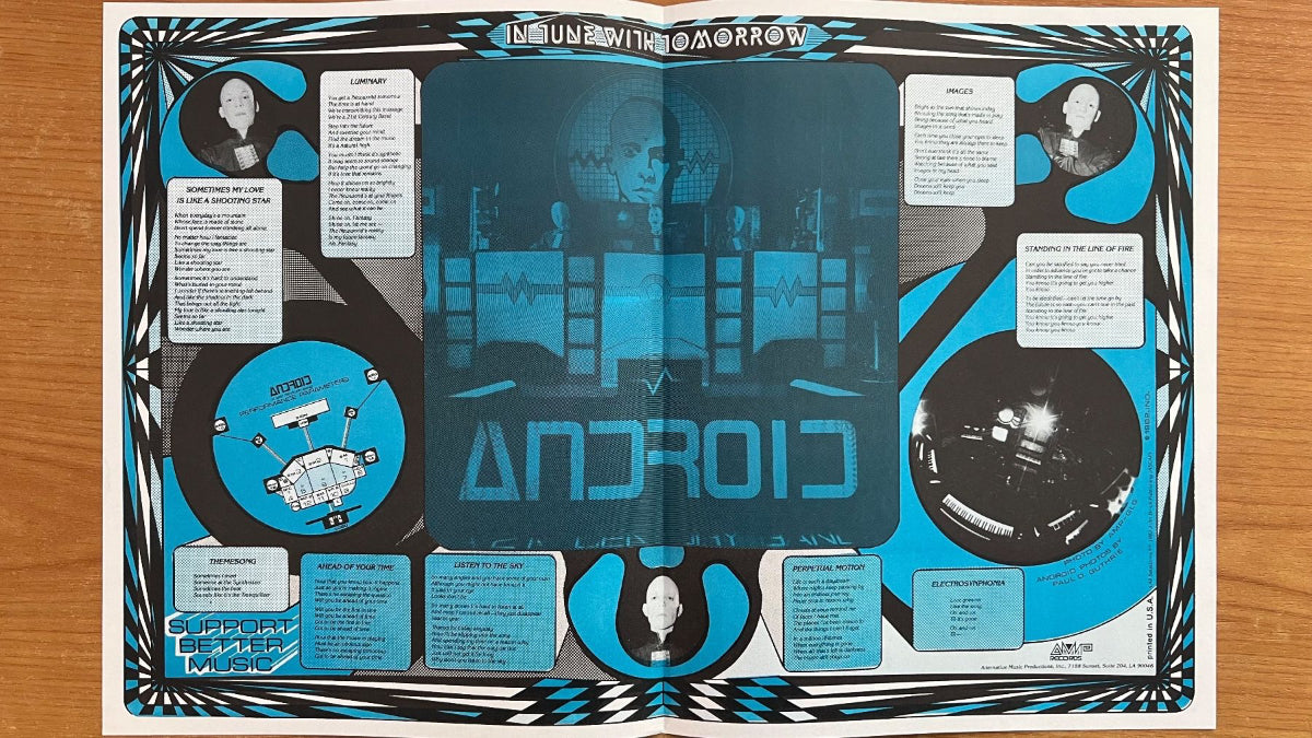 Android A 21 Century Band - In Tune With Tomorrow / 1. US 1982 - (M-/VG++)