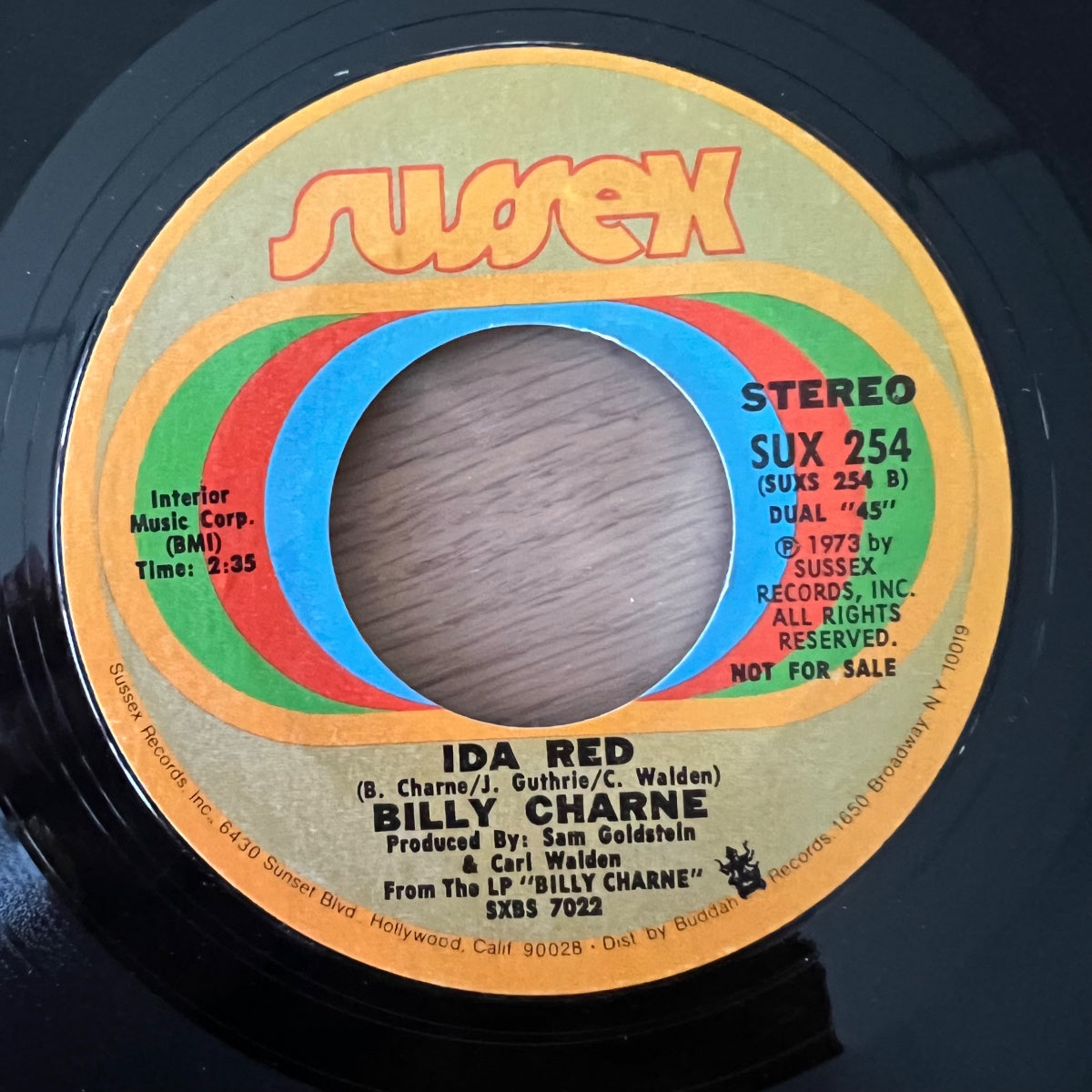 Billy Charne - Louisiana Woman / 1. US-Press. 1973 - (VG++/Neutral)