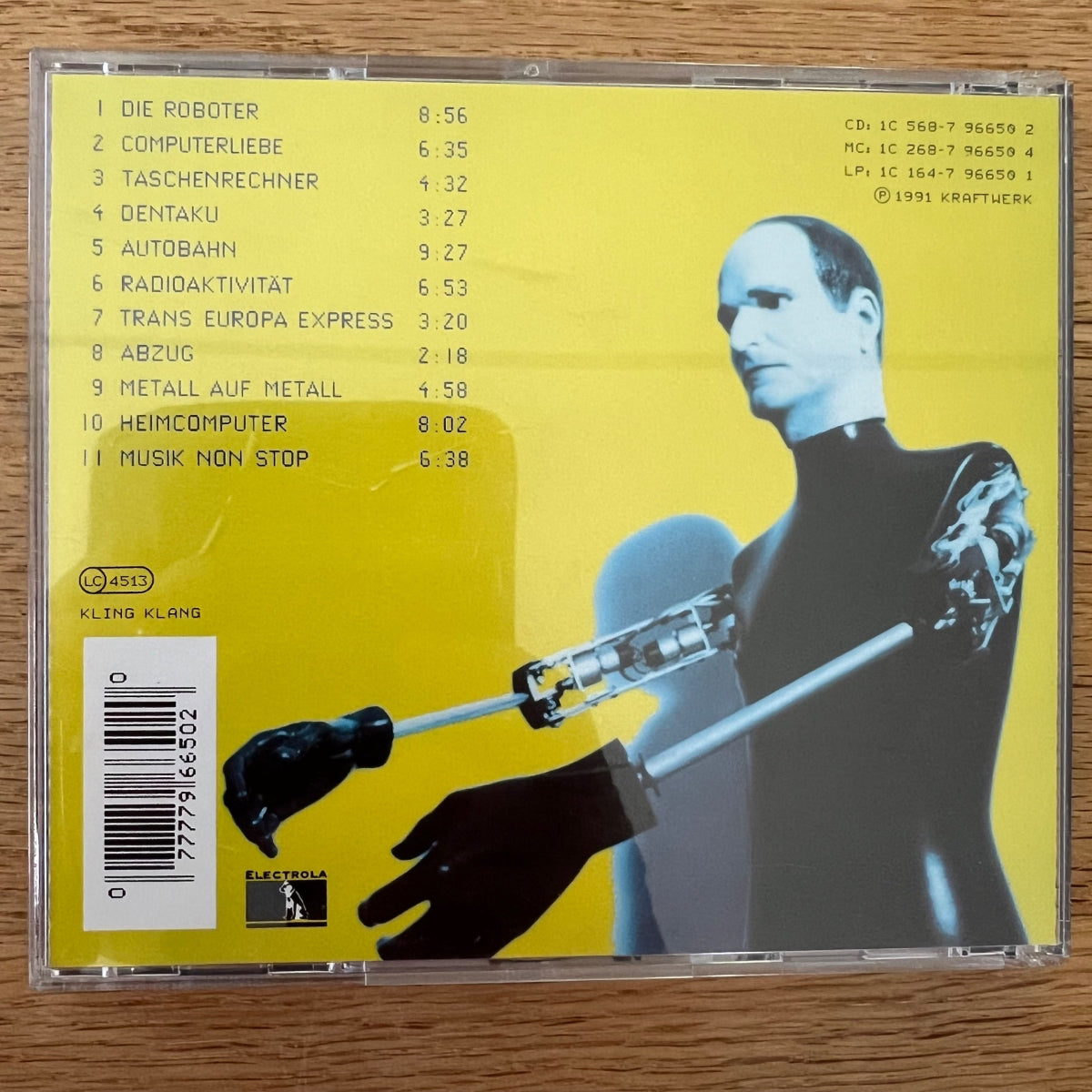 Kraftwerk - The Mix / CD - 1. D-Press. 1991 - (VG++/M-)