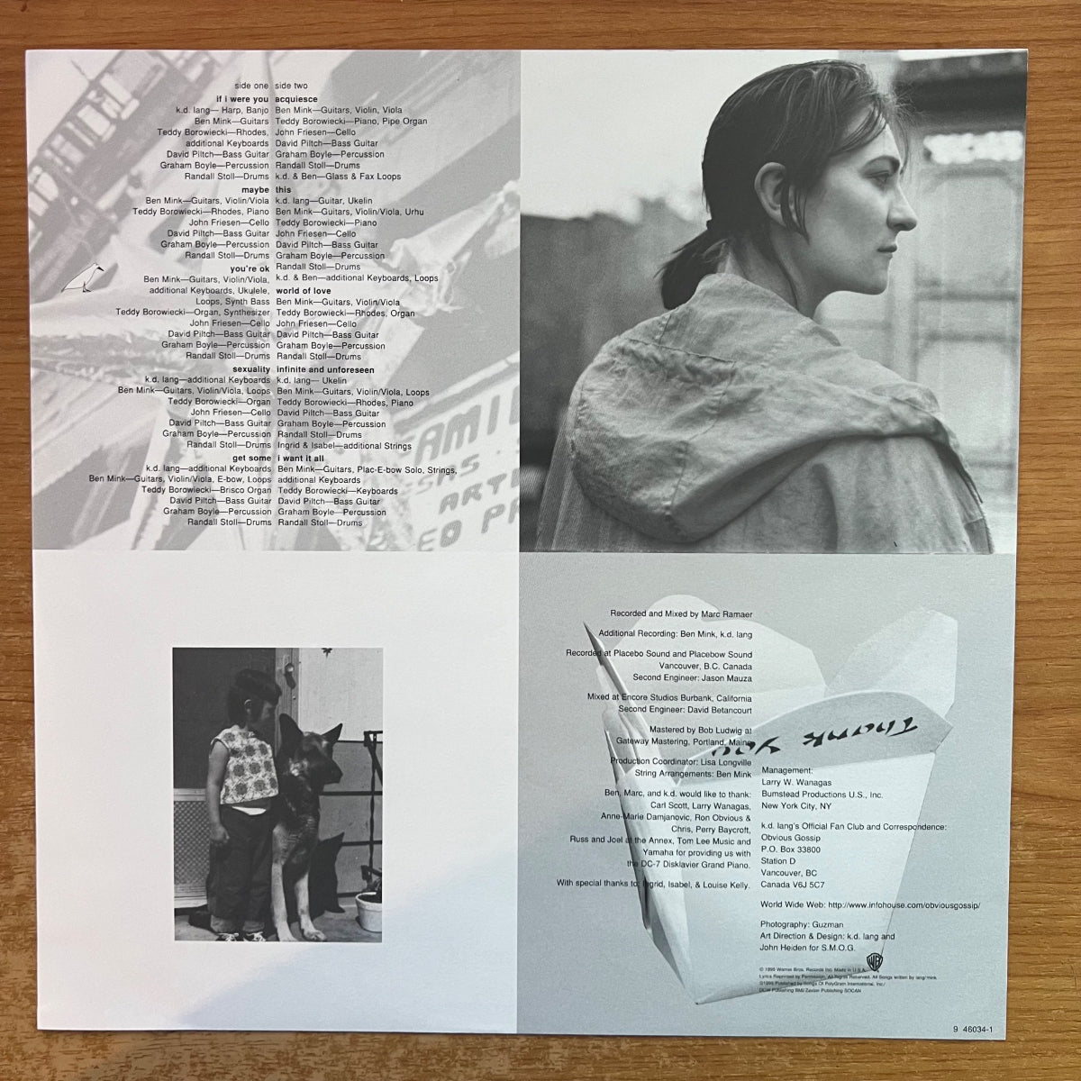 K.D. Lang - All You Can Eat / 1. US-Press. 1995 - (Mint/M-)