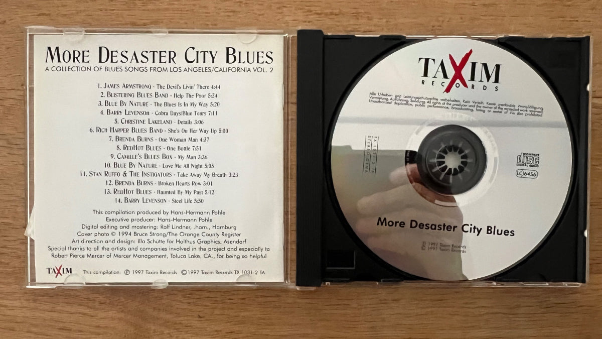 Various - More Desaster City Blues / CD - 1. D-Press. 1997 - (M-/M-)