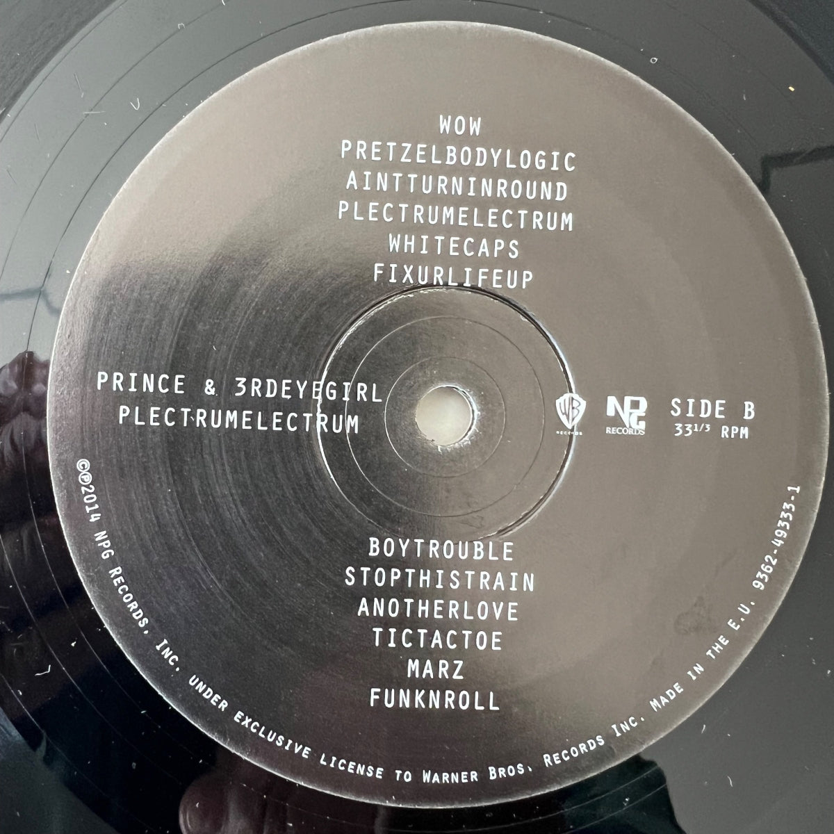 Prince & 3RDEYEGIRL - Plectrumelectrum / 1ère édition européenne 2014 - (M-/M-)