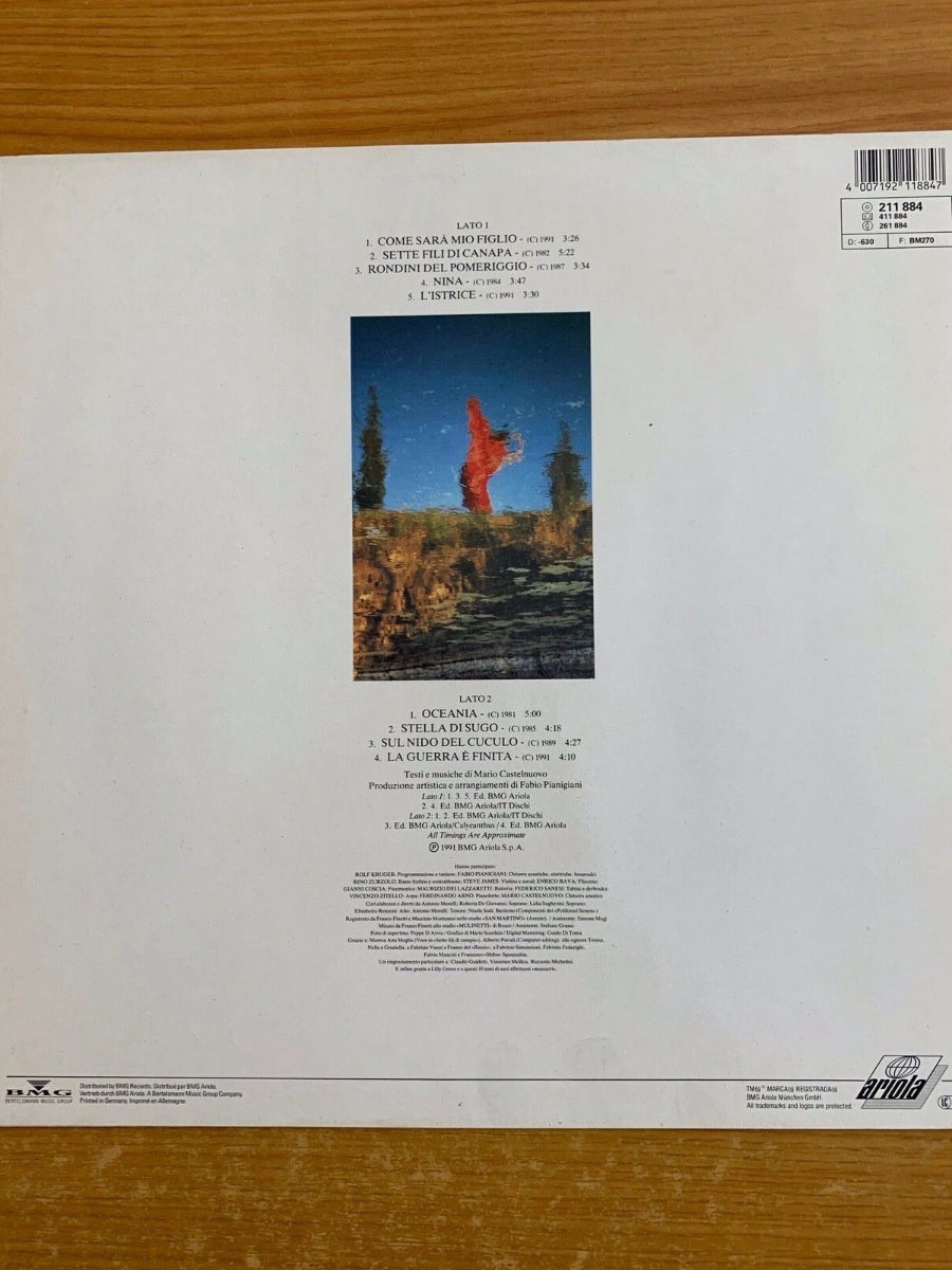 Mario Castelnuovo - Come Sará Mio Foglio / 1ère Presse UE. 1991 - (M-/M-)
