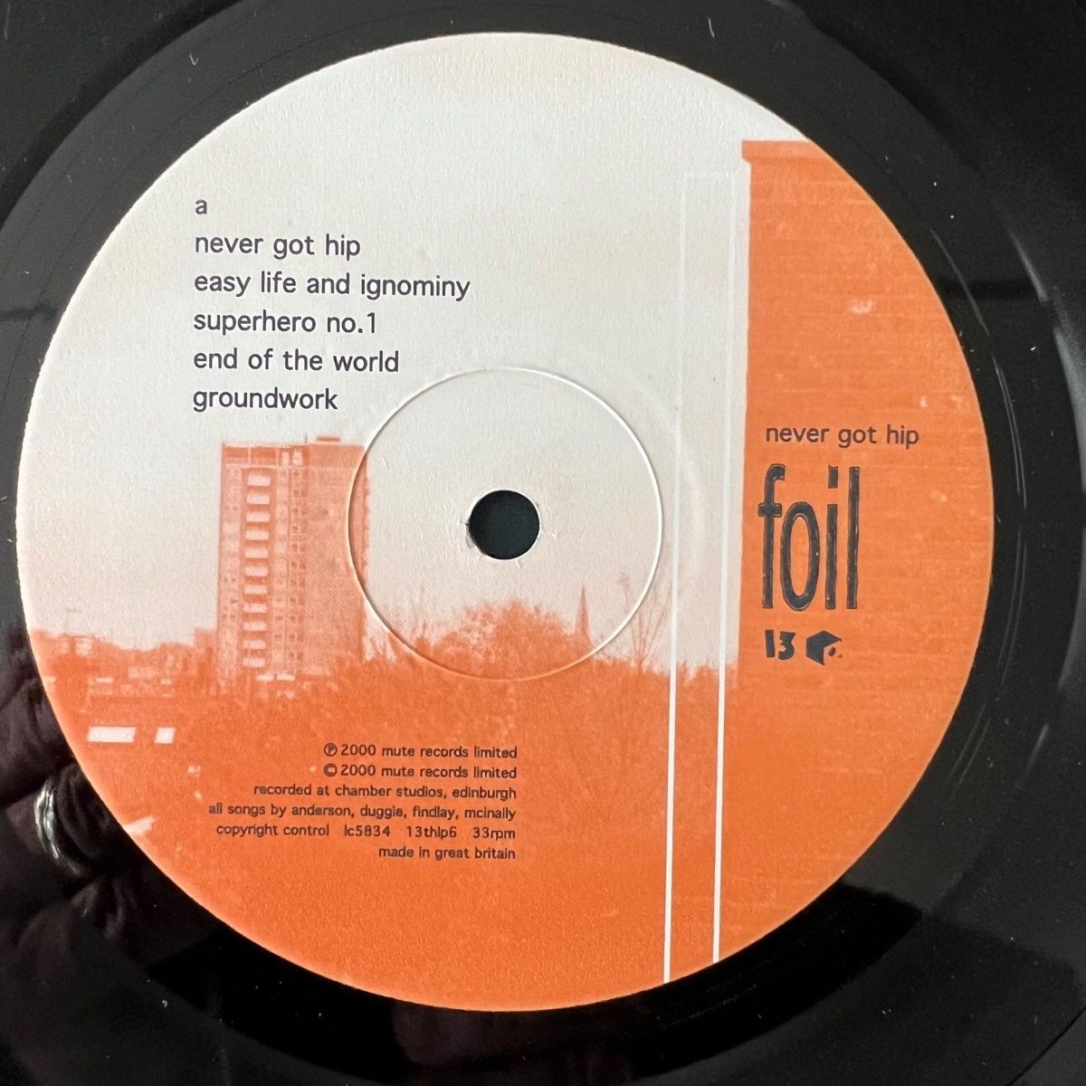 Foil - Never Got Hip / 1. EU-Press. 2000 - (M-/Mint)