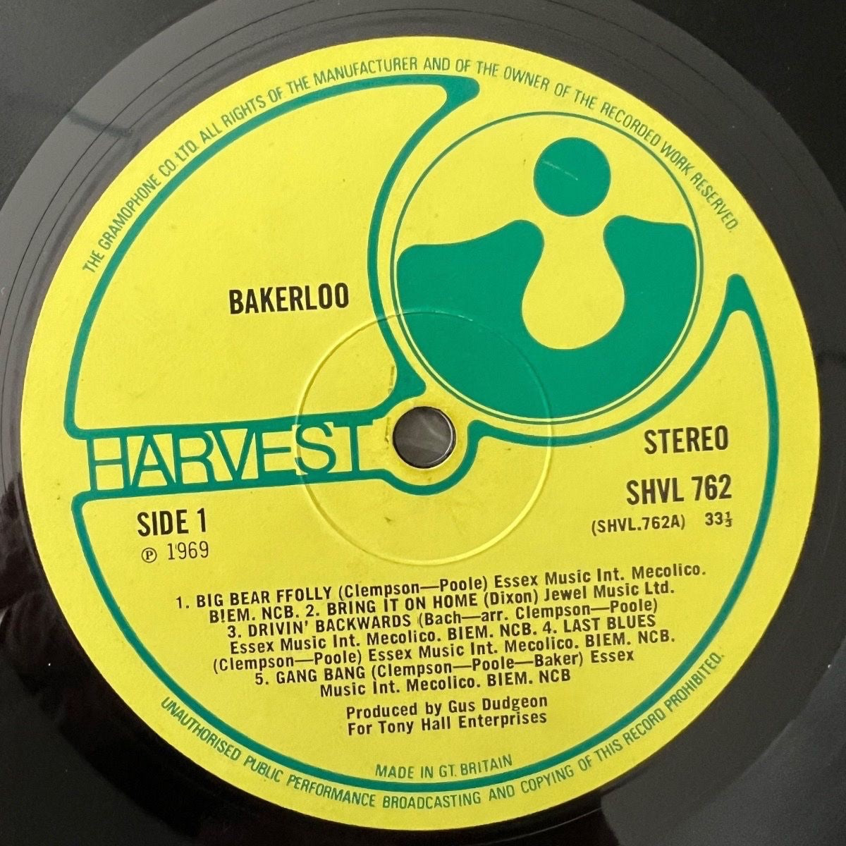 Bakerloo - Same / 1st UK Press. 1969 - (VG+/VG++)