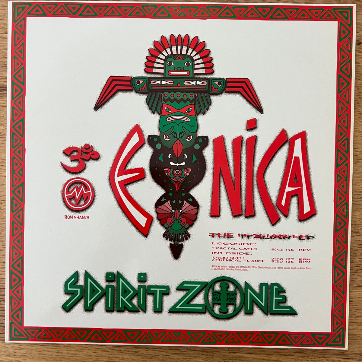 Etnica - The Italian EP / 12" Maxi - 1st D-Press. 1995 - (M-/M-)
