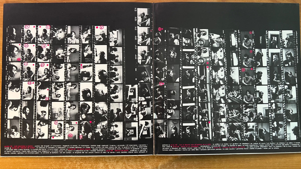 Fabrizio De André - Vol. 8 / Italy-Press. RE from 1975 - (M-/M-)