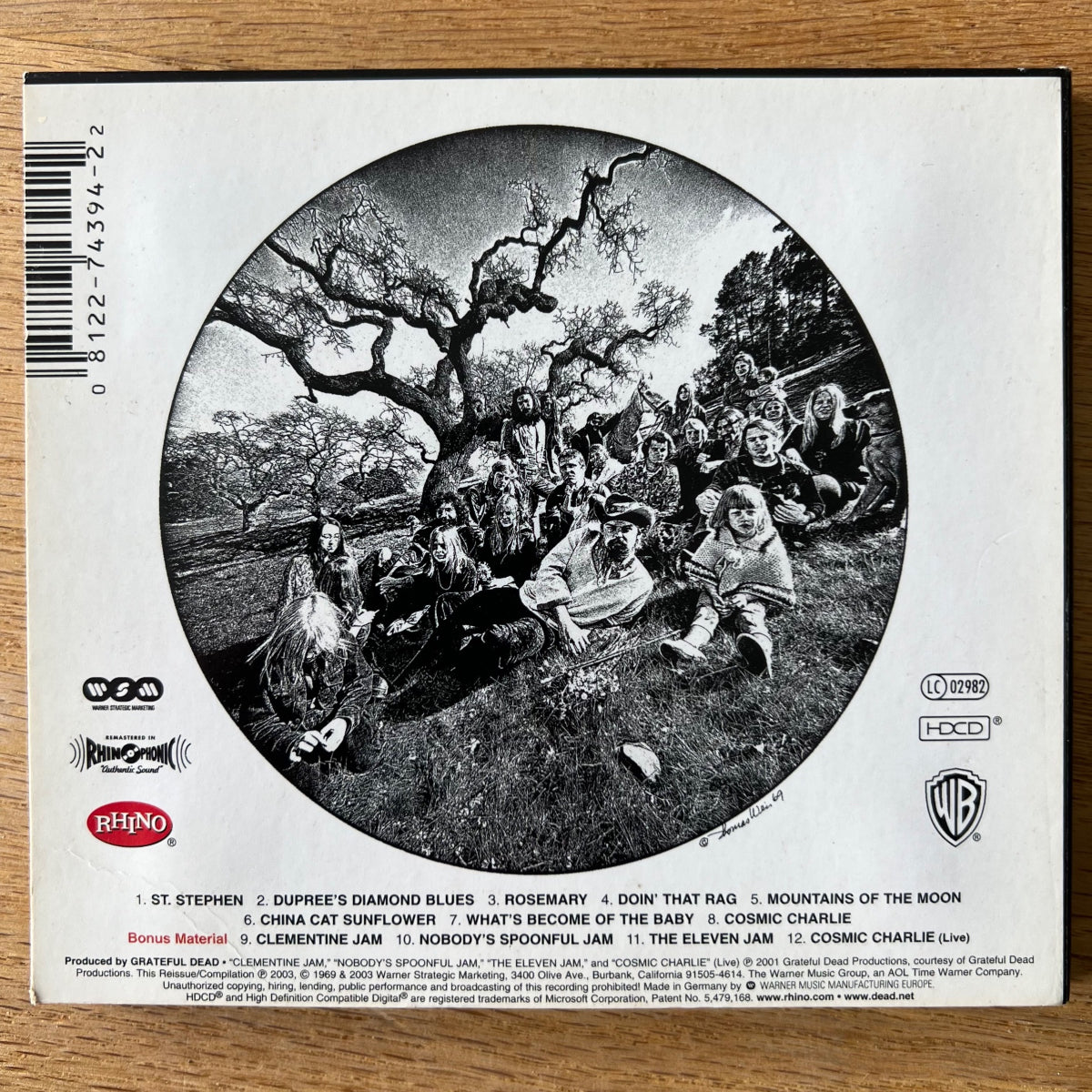 Grateful Dead - Aoxomoxoa / CD - D-Press. 2001 - HDCD Digipac - (M-/VG++)