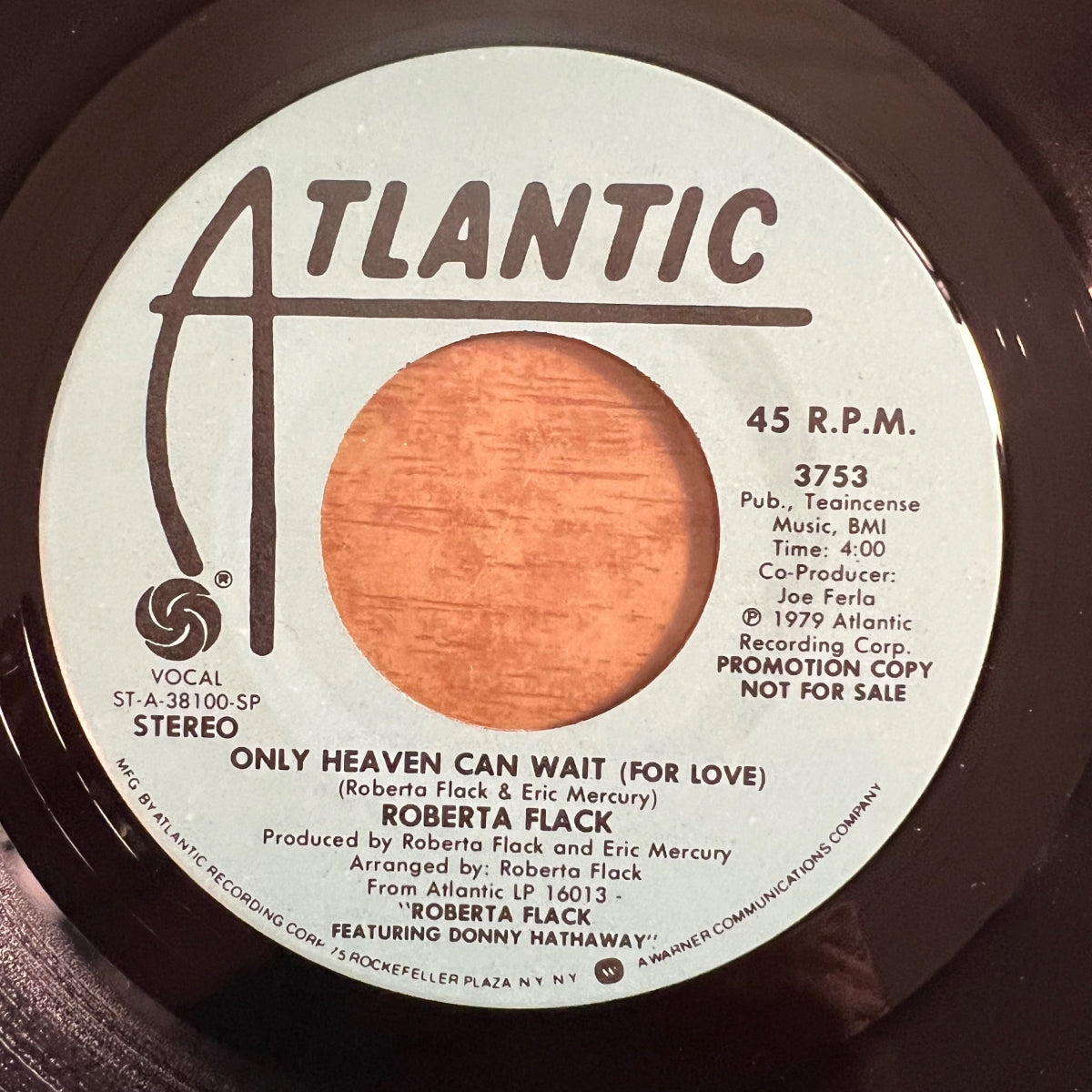 Roberta Flack & Donny Hathaway - Don't Make Me Wait Too Long / Promo US 1979 - (M-/Neutre)