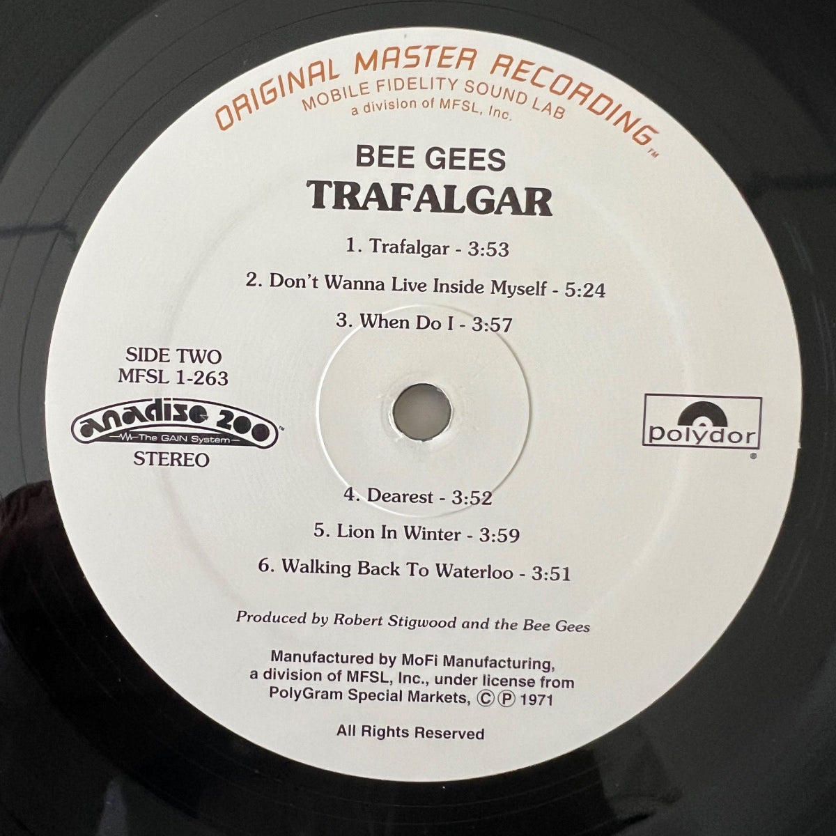 Bee Gees - Trafalgar / Audiophile MFSL Press. 1996 - (Mint/Mint)