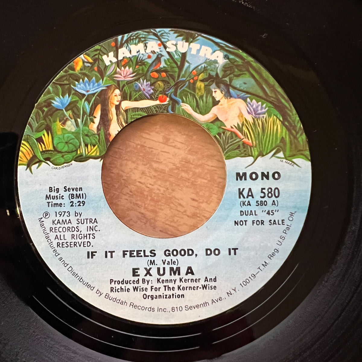 Exuma - If It Feels Good, Do It / US Promo 1973 - (M-/Neutral)
