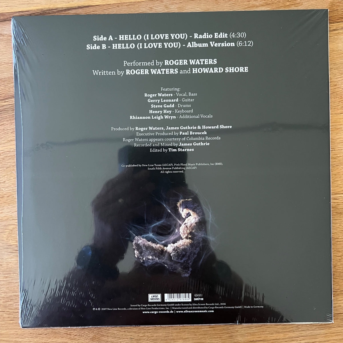 Roger Waters - Hello (I Love You) / 10" Maxi - 1. D-Press. 2016 - (Mint & Sealed)