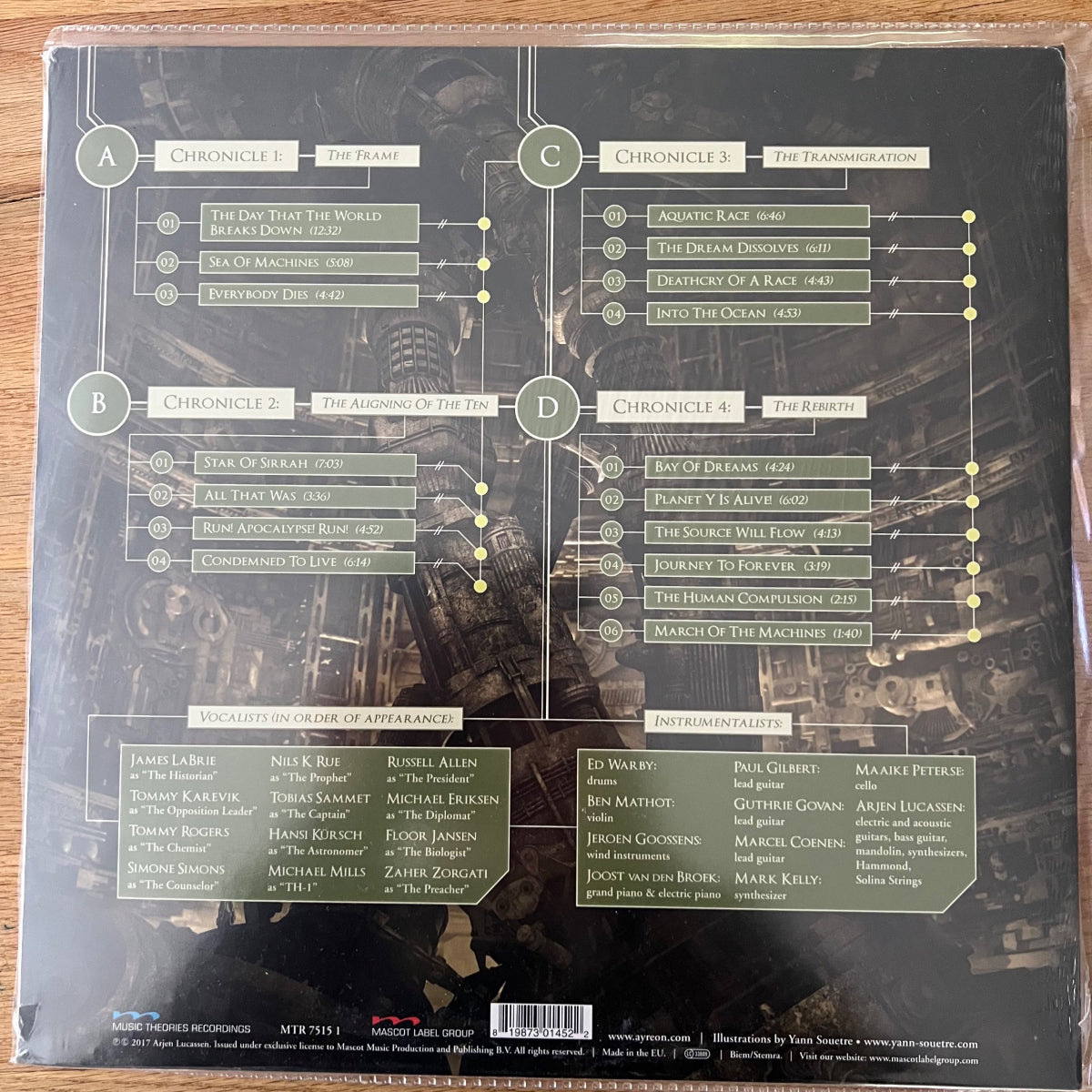 Ayreon - The Source / 2 LP - 1st EU Press. 2017 - 180gr. Viny - (Mint/Sealed)