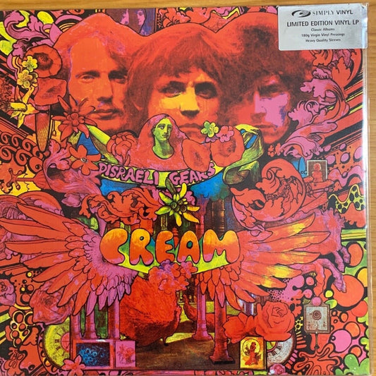 Cream - Disraeli Gears / UK Press. - 180gr Vinyl - Limited Edition (Mint/M- & Sealed)