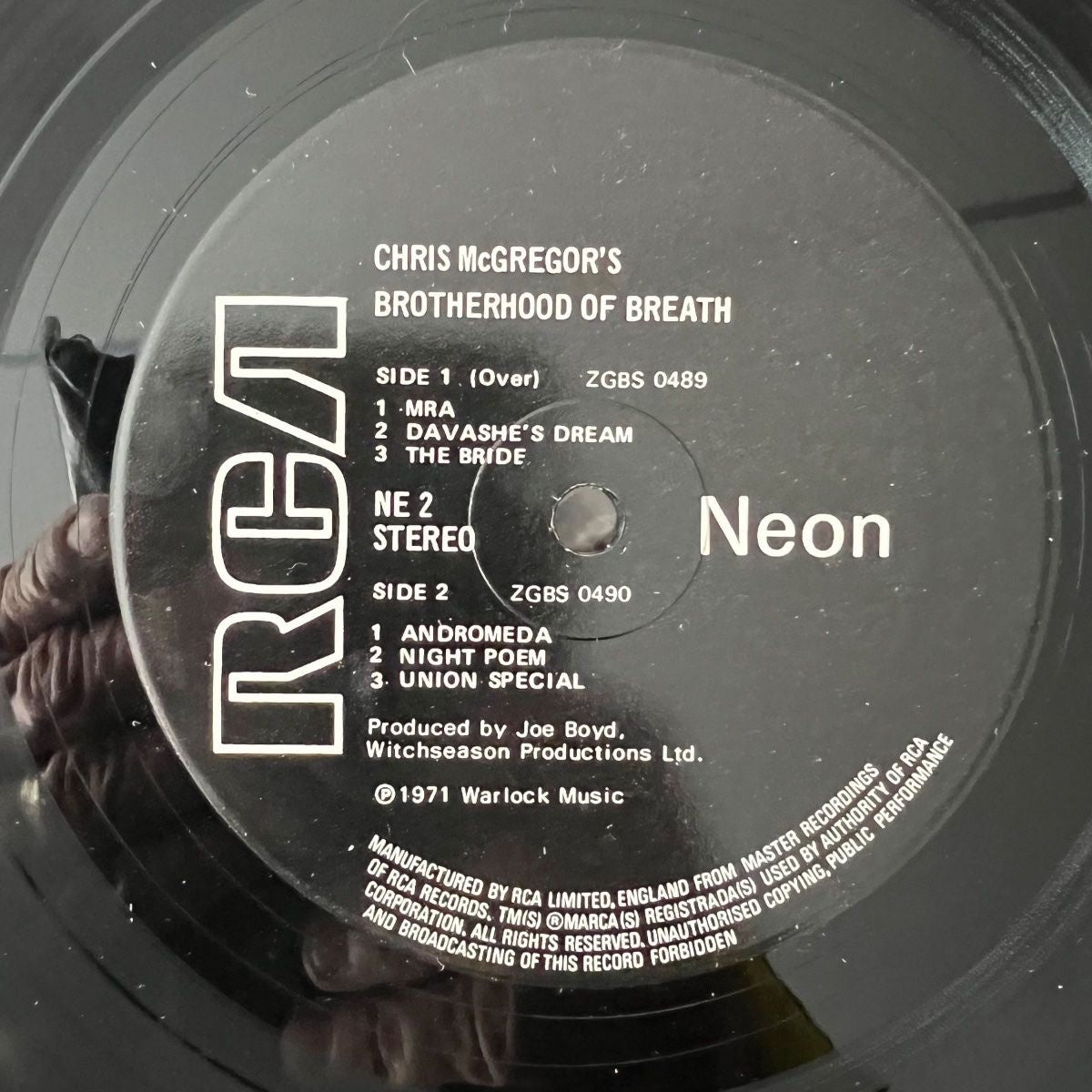Chris McGregor's Brotherhood Of Breath - Same / 1. UK-Press. 1971 - (M-/VG++)