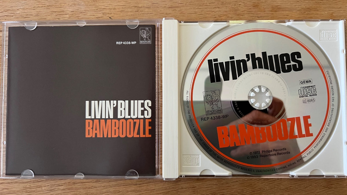 Livin' Blues - Bamboozle / CD - 1ère édition limitée. 1993 sur CD - (M-/M-)