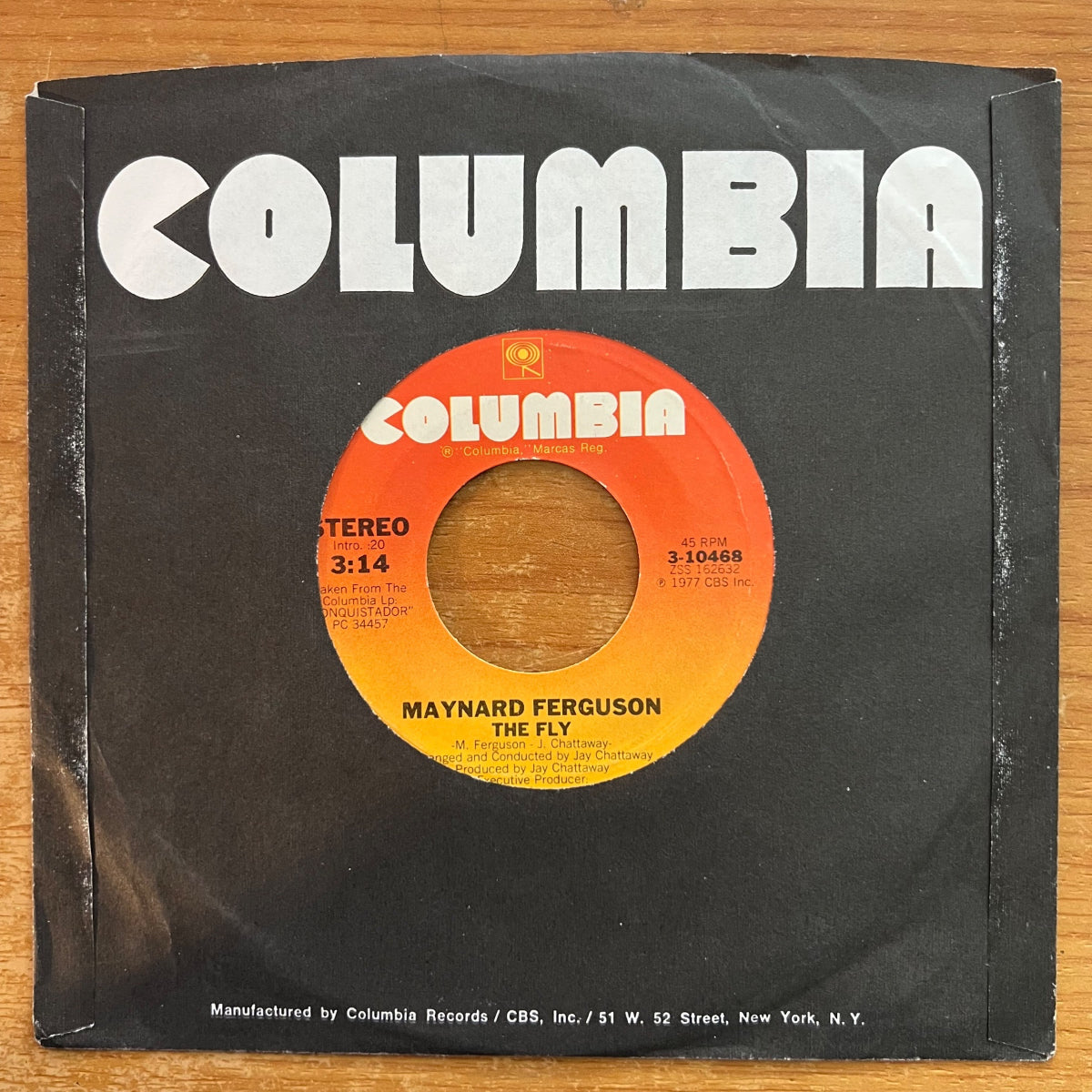 Maynard Ferguson - Gonna Fly Now (Thème de Rocky) / 1ère édition américaine. 1977 - (VG++/VG+)