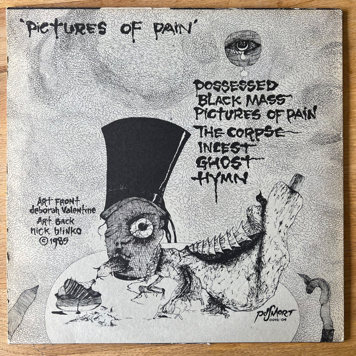 Part 1 - Pictures Of Pain / 1. US Press. 1985 - (M-/M-)