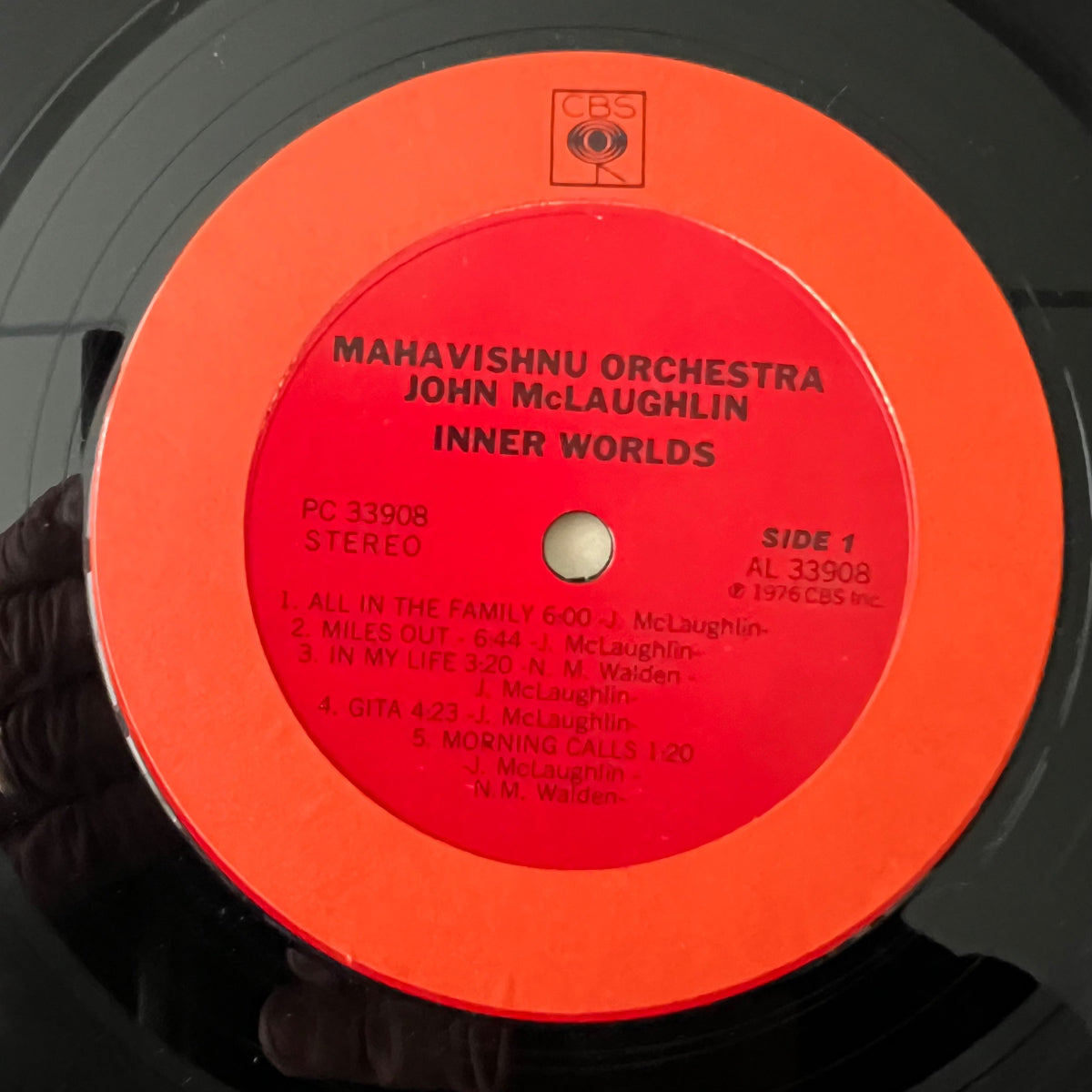 Mahavishnu Orch. , John McLaughlin - Inner Worlds / 1. US-Press. 1976 - (M-/VG+)