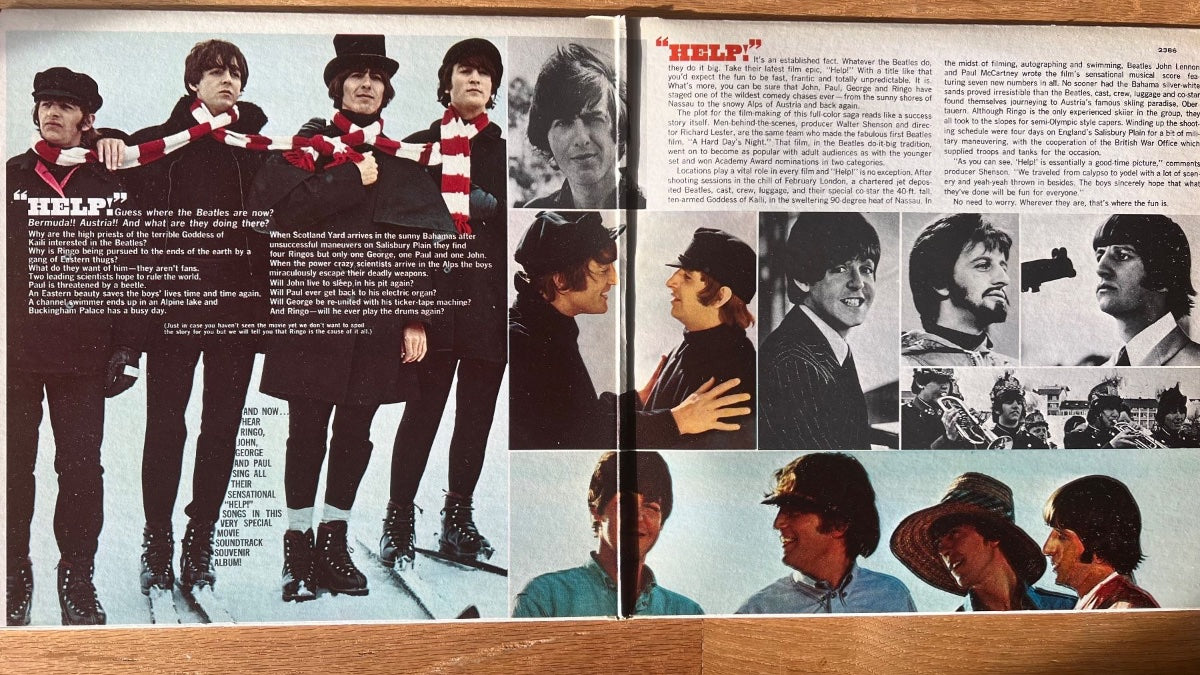 Beatles - Help (Soundtrack) / Canada Press. 1978 - (M-/M-)