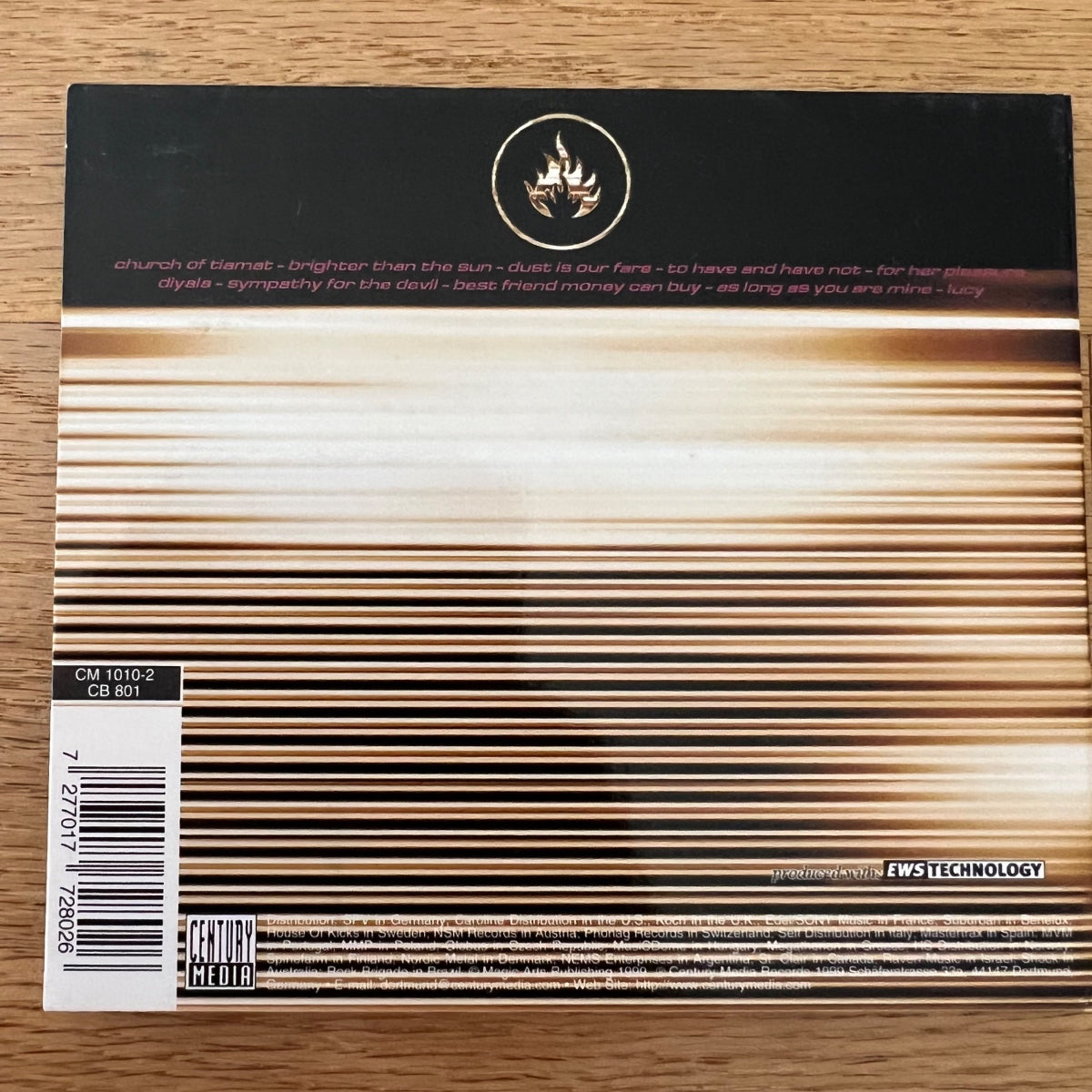 Tiamat - Skeleton Skeletron / CD - 1. Press. 1999 - (M-/VG++)