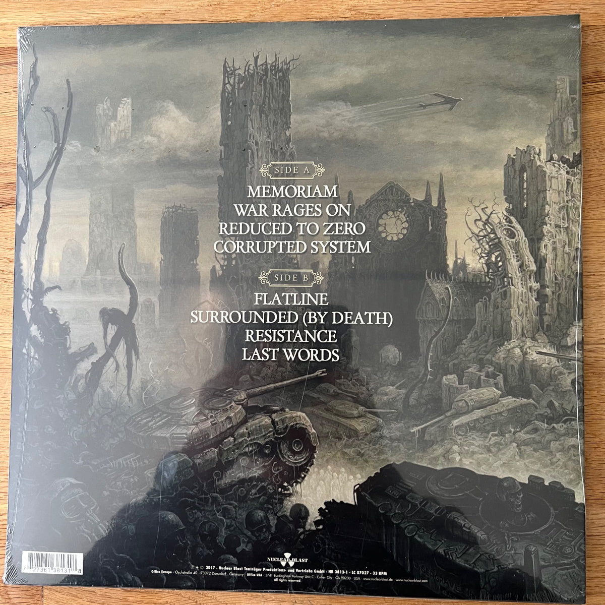 Memoriam - For The Fallen / 1. D-Press. 2017 - (Mint & Sealed)