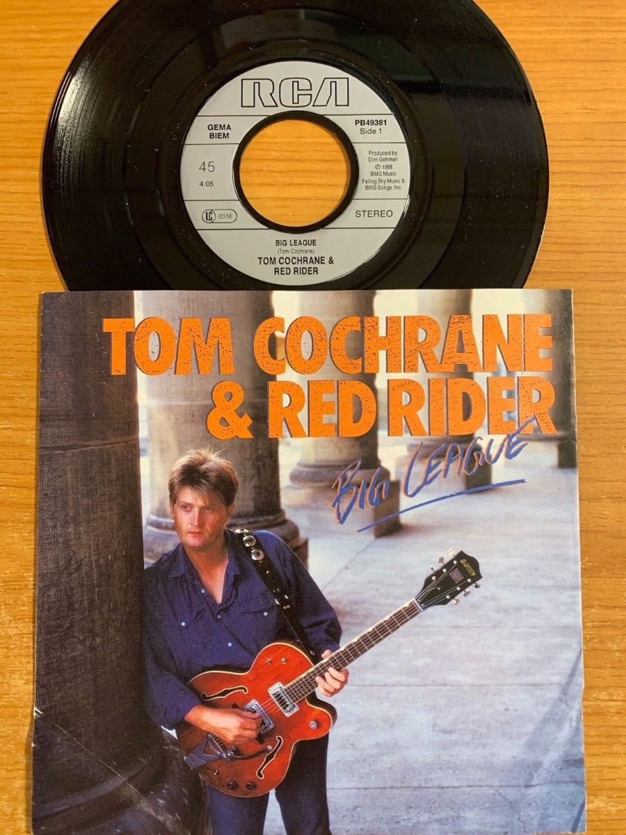 Tom Cochrane & Red Rider - Big League / 1. D-Press. 1988 - (M-/VG+)