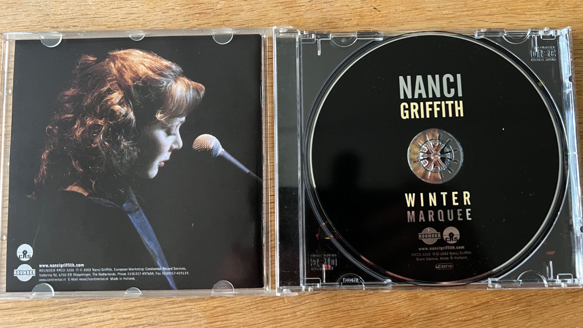 Nanci Griffith - Winter Marquee (Live) / CD - 1. NL 2002 - (M-/M-)