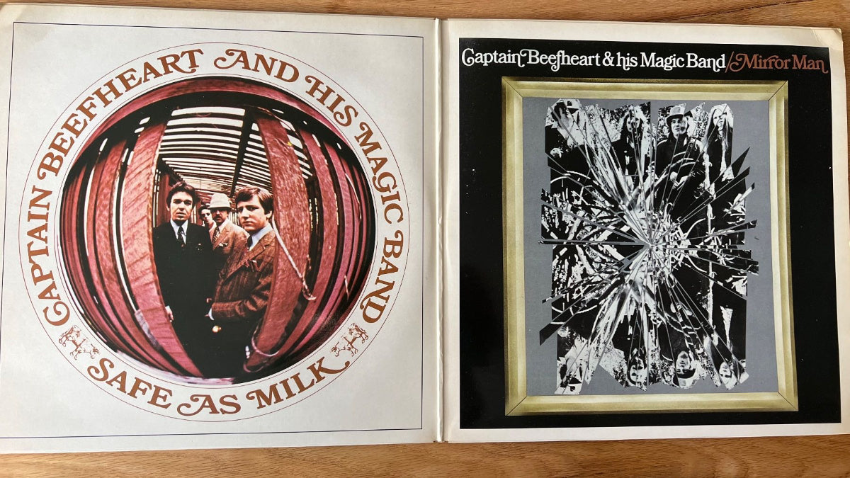 Captain Beefheart - Safe As Milk/Mirror Man/ 2 LP - 1st UK Press. 1988 - (M-/VG++)
