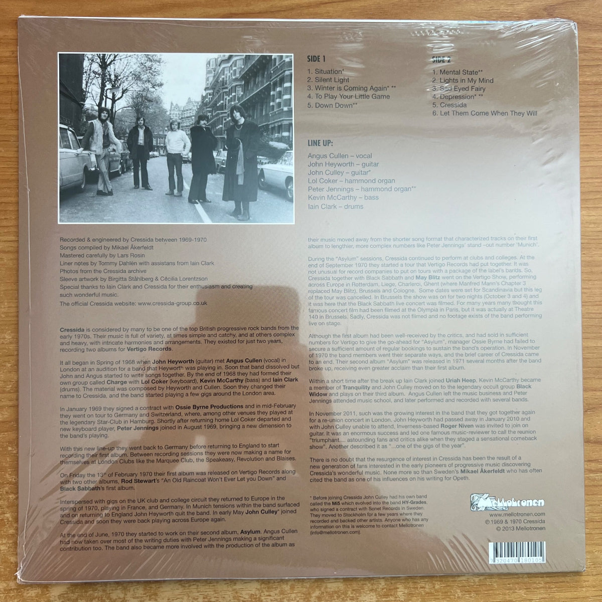 Cressida - Choices / 1. Sweden-Press. 2013 - (Mint & Sealed)