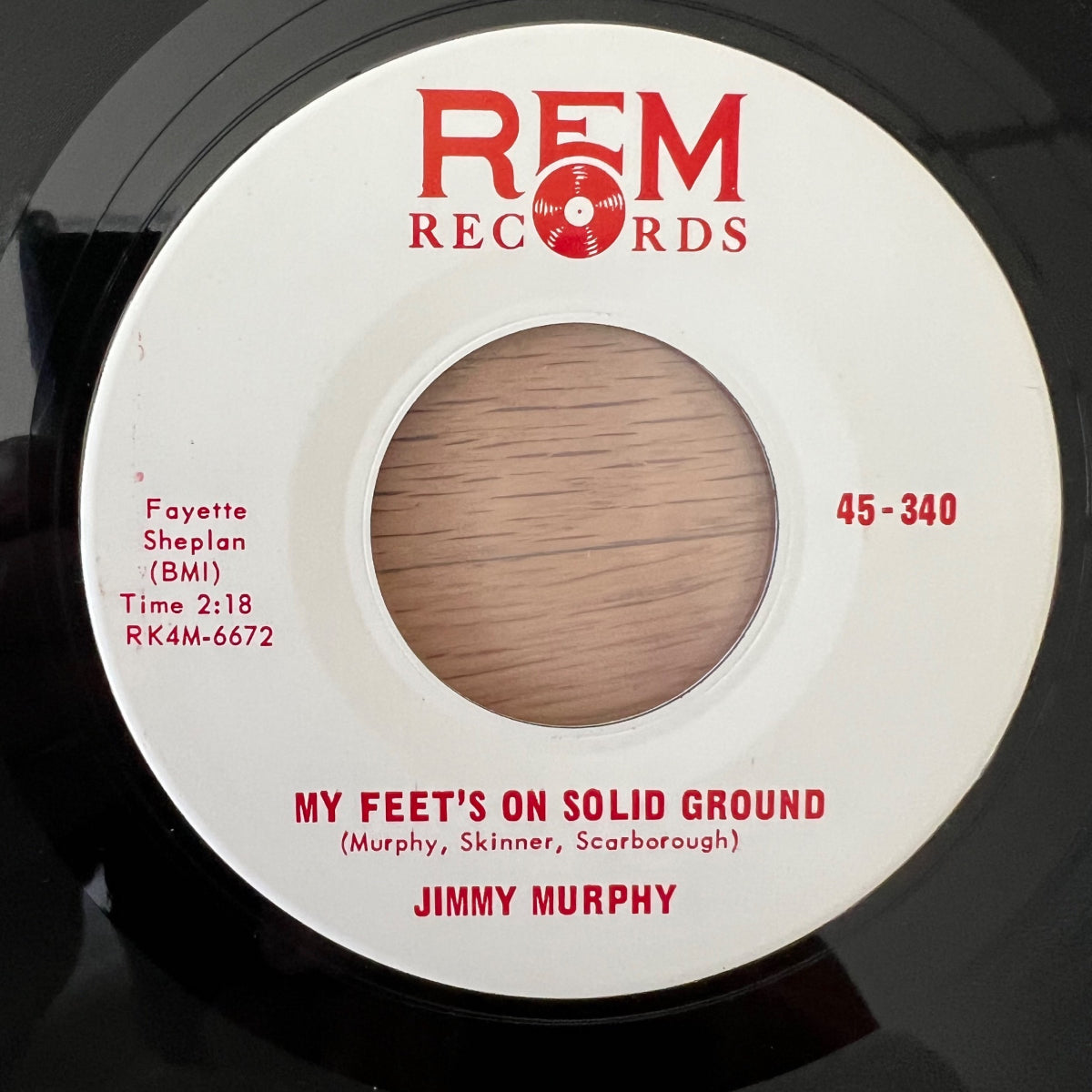 Jimmy Murphy - My Feet's On Solid Ground / US-Press. 1964 - (M-/Neutral)