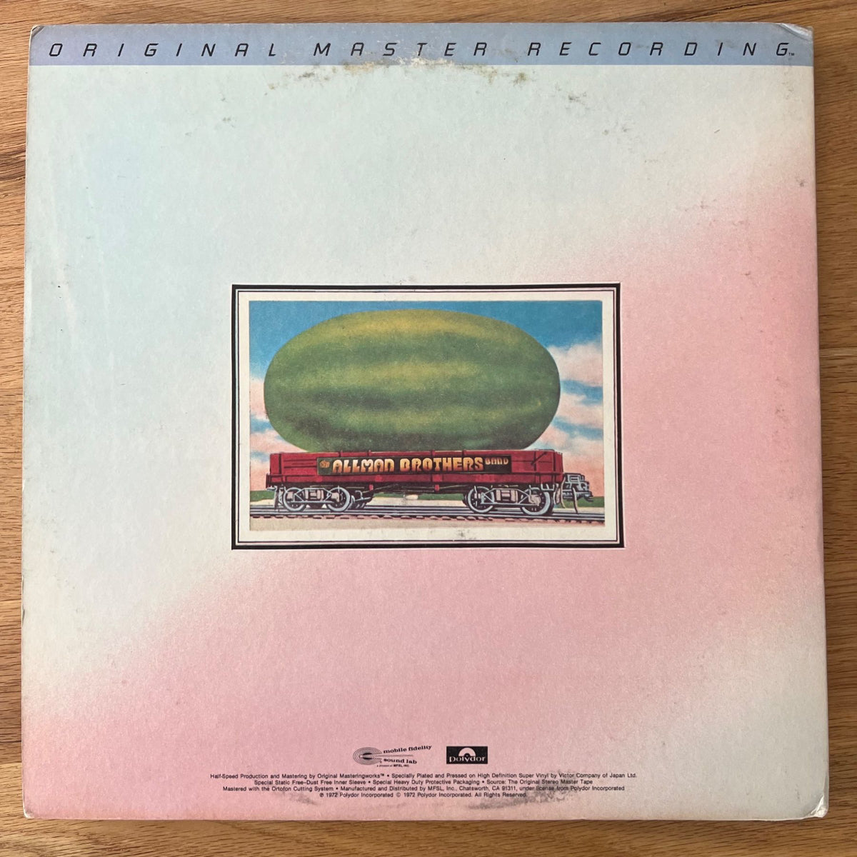 Allman Brothers Band - Eat A Peach/ 2 LPs Audioph. MFSL 1984 - Promo - (M-/VG+)