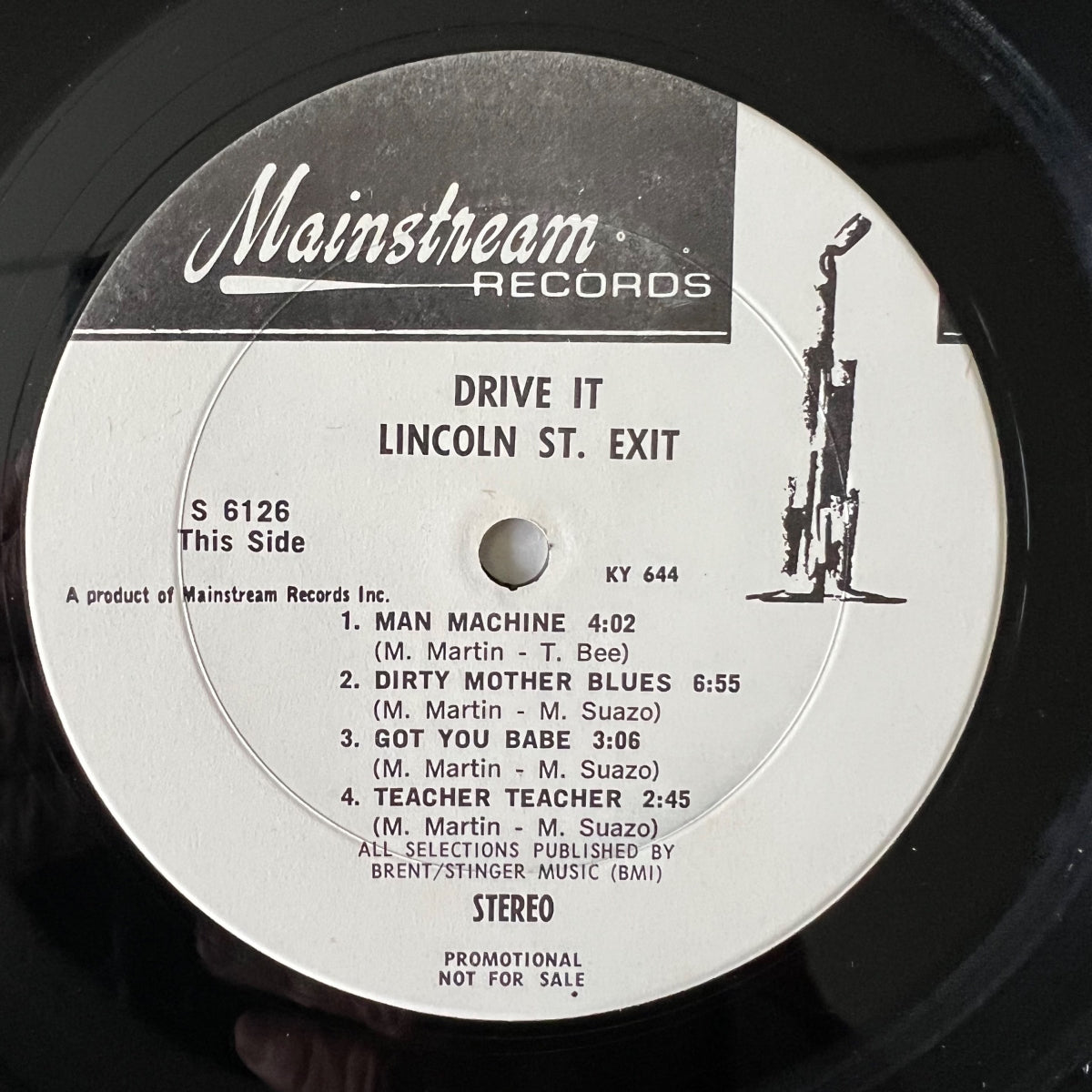 Lincoln St Exit - Drive It! / US promo 1970 - (M-/VG++)
