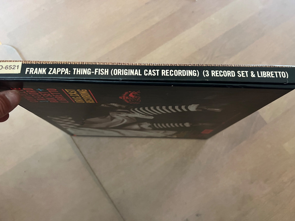 Frank Zappa - Thing Fish / Coffret 3 LP et livret - Pressage européen. 1984 - (M-/VG+)