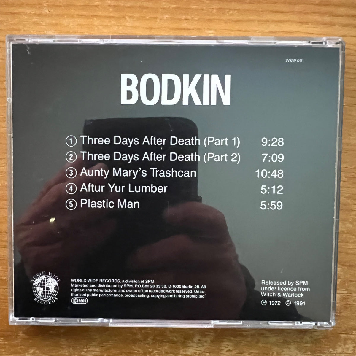 Bodkin - Same / CD - D-Press. 1991 - (M-/M-)