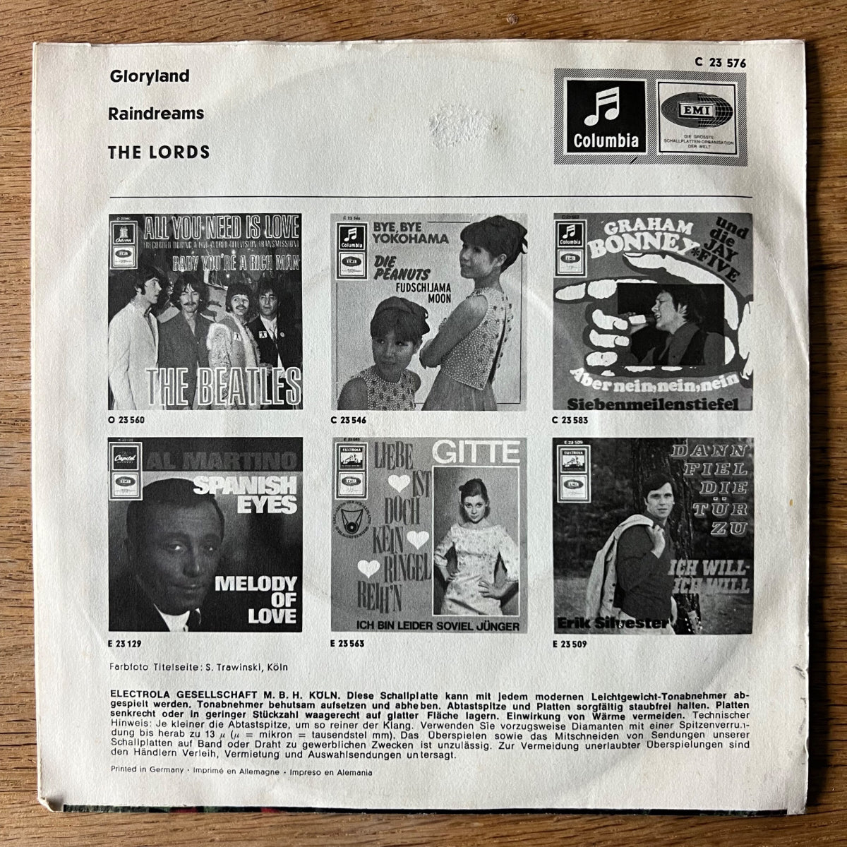 Lord - Glory Land / 1. D-Press. 1967 - (VG++/VG+)