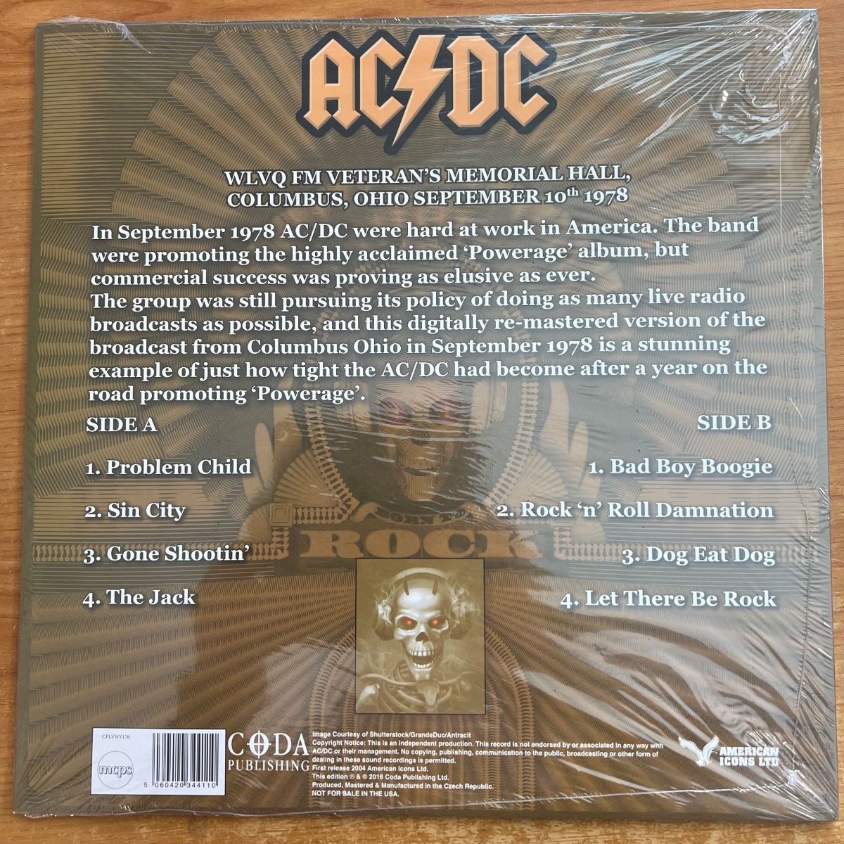 AC/DC - Damnation Radio / 1. EU-Press. 2016 - (Mint/Mint Sealed)