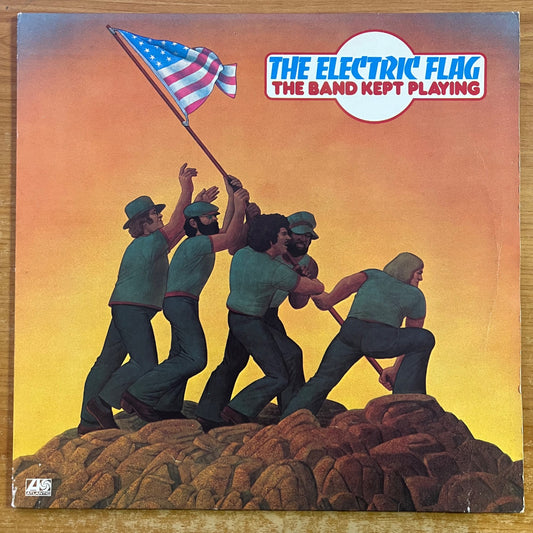Electric Flag - The Band Kept Playing / 1. D-Press. 1974 - (M-/VG+)