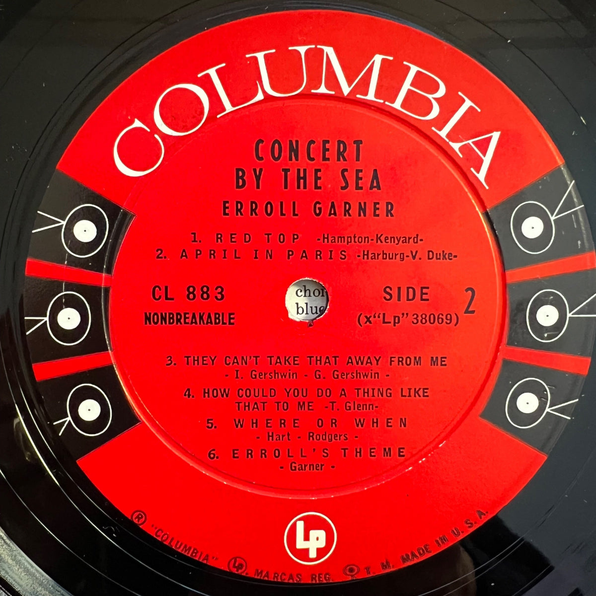 Erroll Garner - Concert By The Sea / 1. US-Press. 1956 - (M-/VG++)