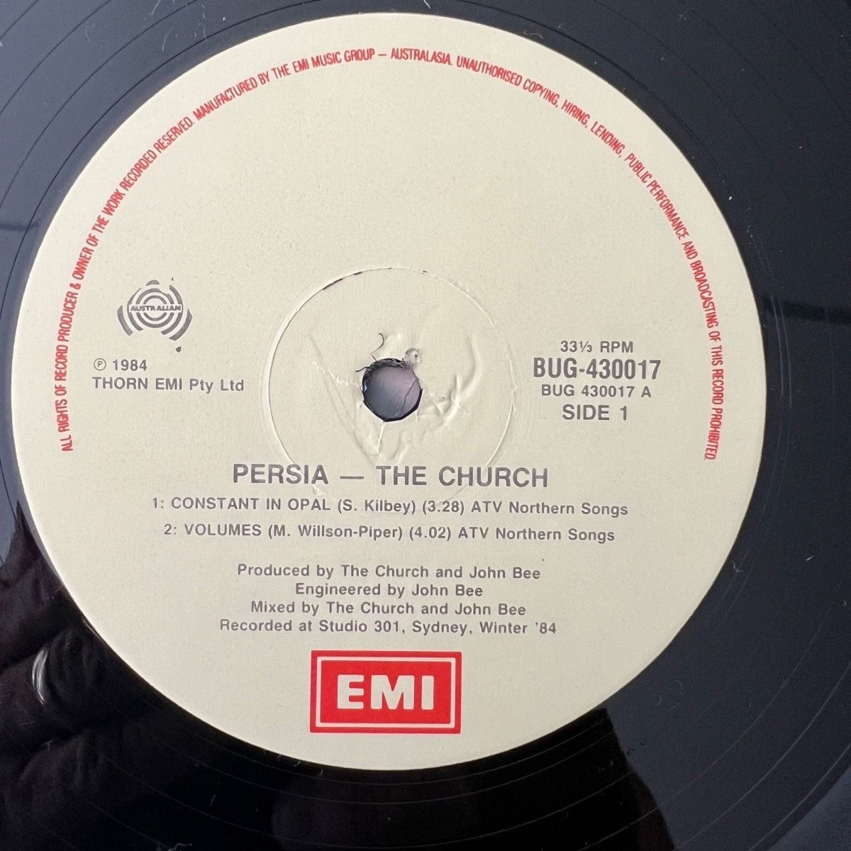 Church - Persia / 12" EP - Australia-Press. 198? - (M-/M-)