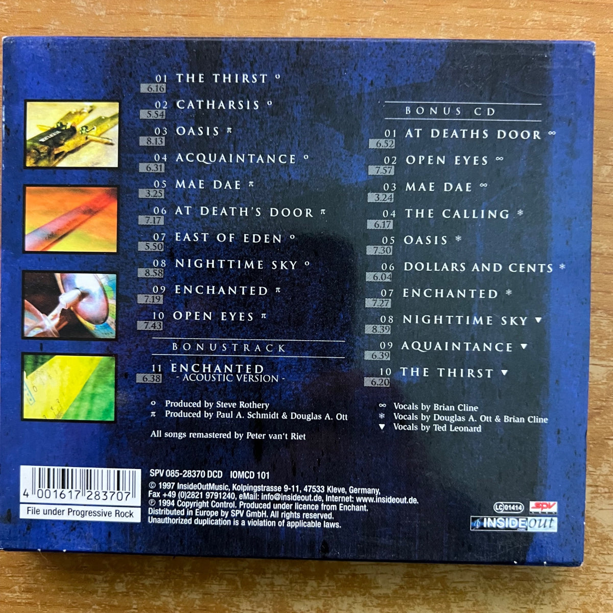Enchant - A Blueprint Of The World / 2 CD - D-Press. 1997 - (M-/M-)