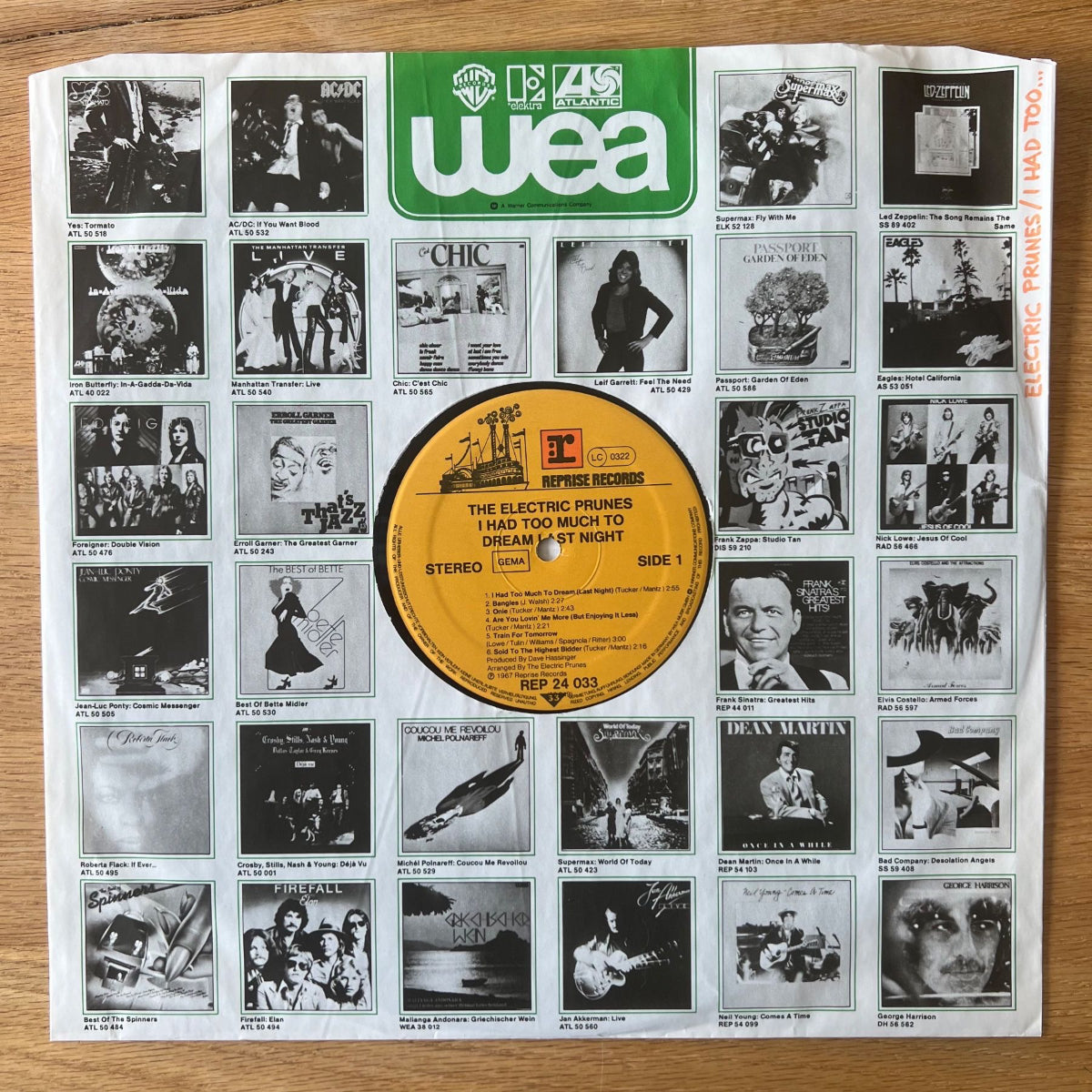 Electric Prunes - I Had Too Much To Dream.. / D RE from 1967