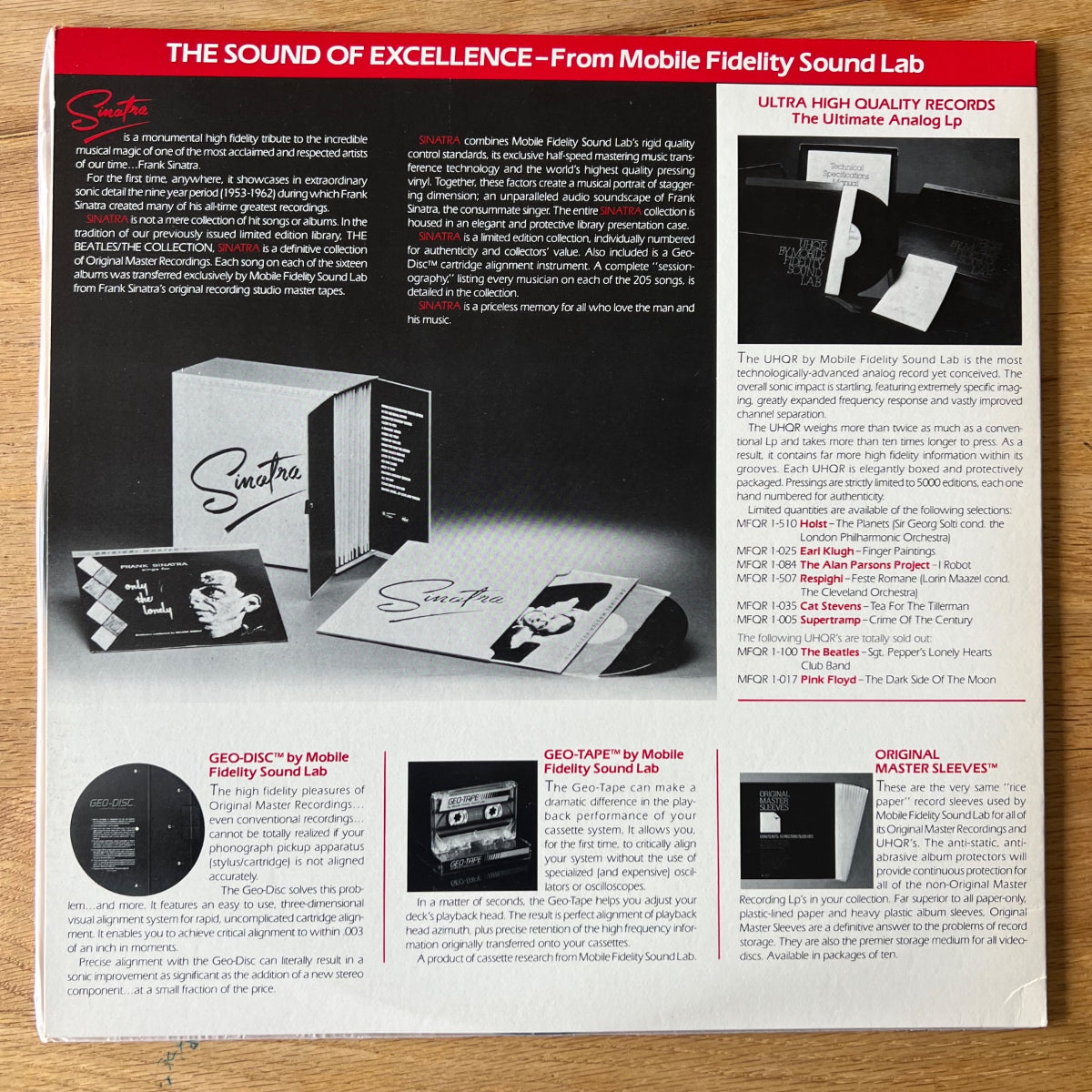 Andrew Powell & Philharmonia Orch. - Play The Best Of Alan Parsons Project / Audioph. MFSL 1983 - (M-/VG++