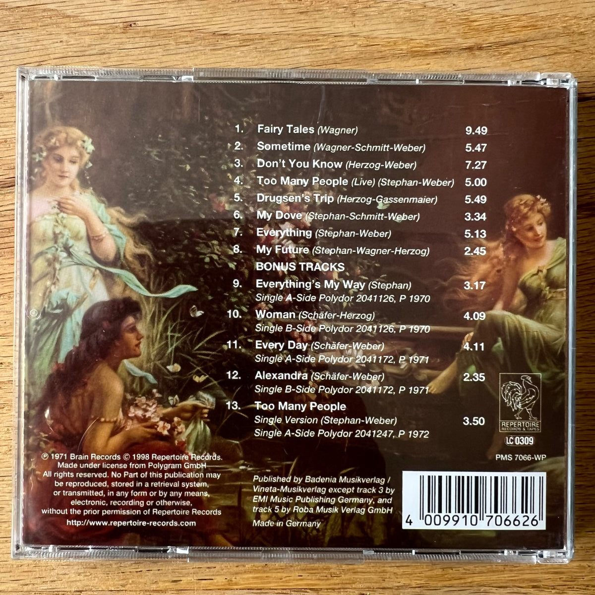 Kin Ping Meh - Same / CD - 1st D-Press. 1998 on CD - (M-/M-)